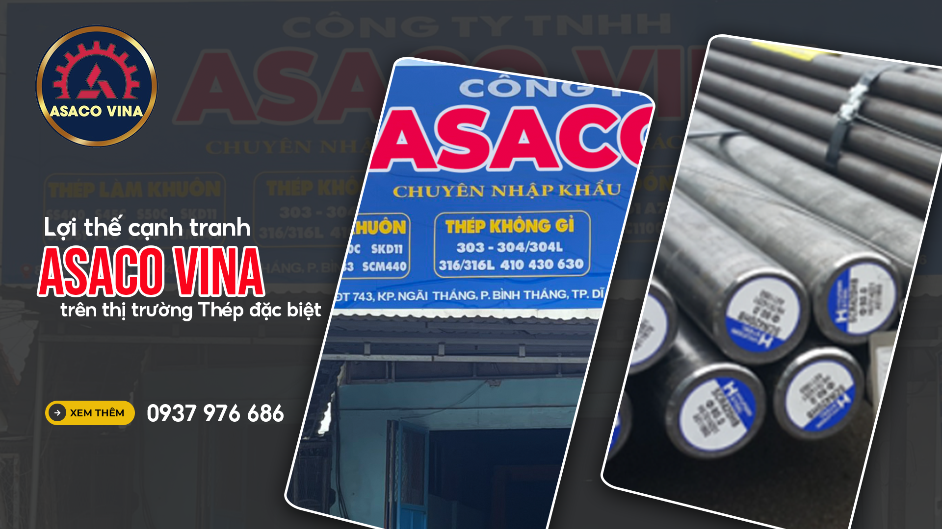 Lợi thế cạnh tranh của Thép ASACO VINA trên thị trường Thép Đặc Biệt