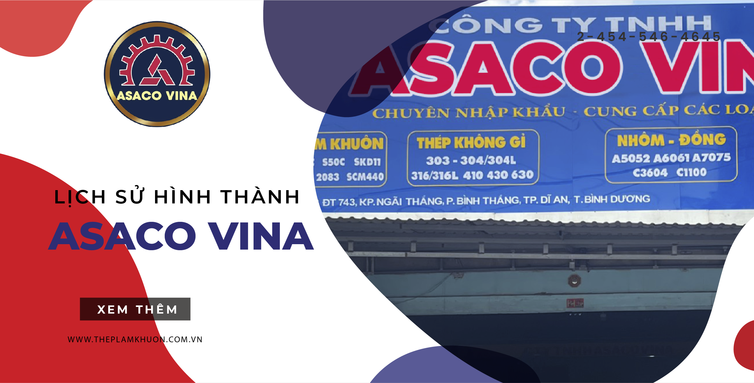 Lịch Sử Hình Thành ASACO VINA