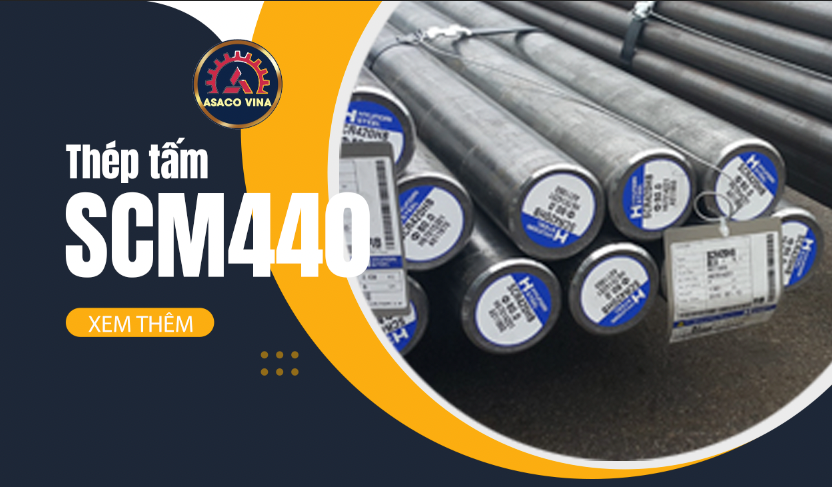 Thép tấm SCM440 – Vật liệu chất lượng cao trong cơ khí chế tạo
