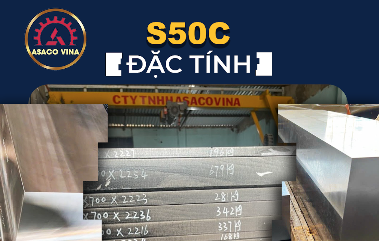 Thép làm khuôn S50C – ASACO VINA