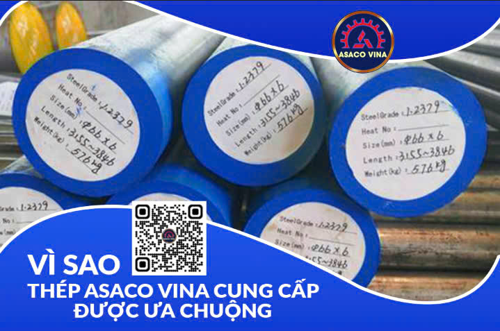 Vì sao Thép ASACO VINA Cung cấp được ưa chuộng?