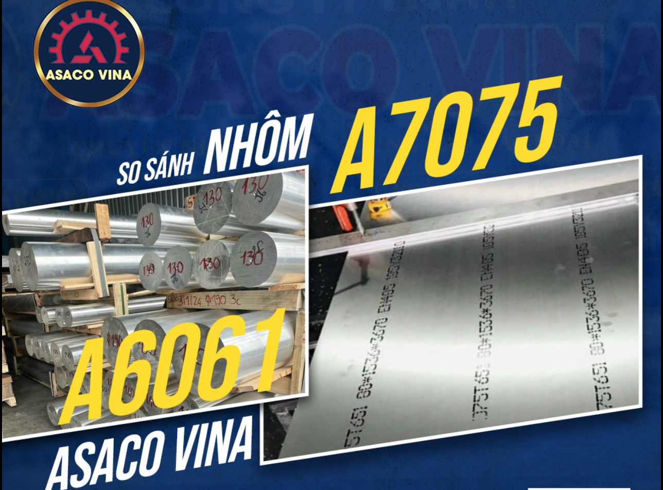 Nhôm A6061 & A7075 – Đặc tính và Ứng dụng Nổi Bật