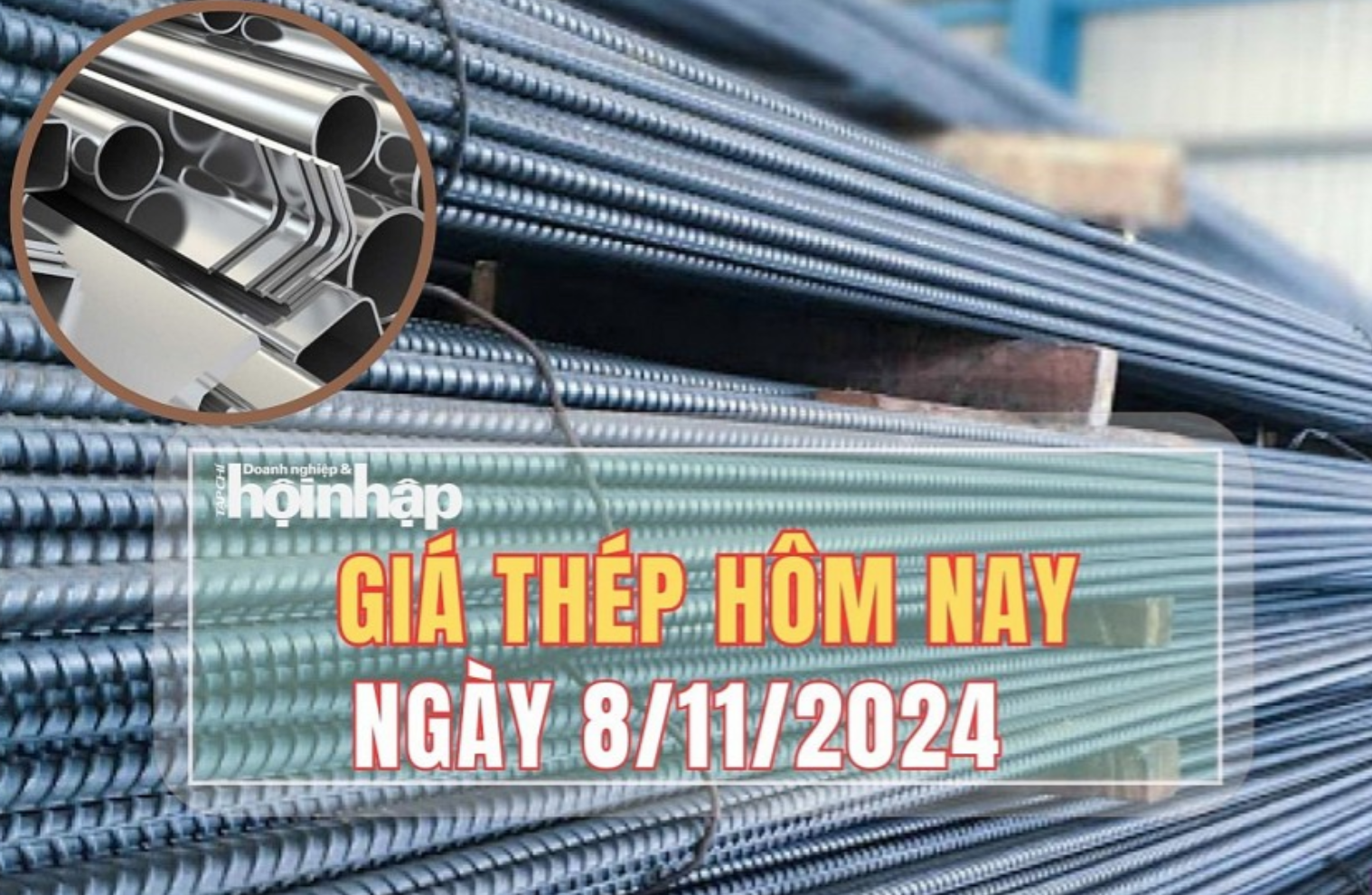 Giá thép hôm nay 8/11: Giá thép trên sàn giao dịch tăng mạnh, giá quặng sắt phục hồi