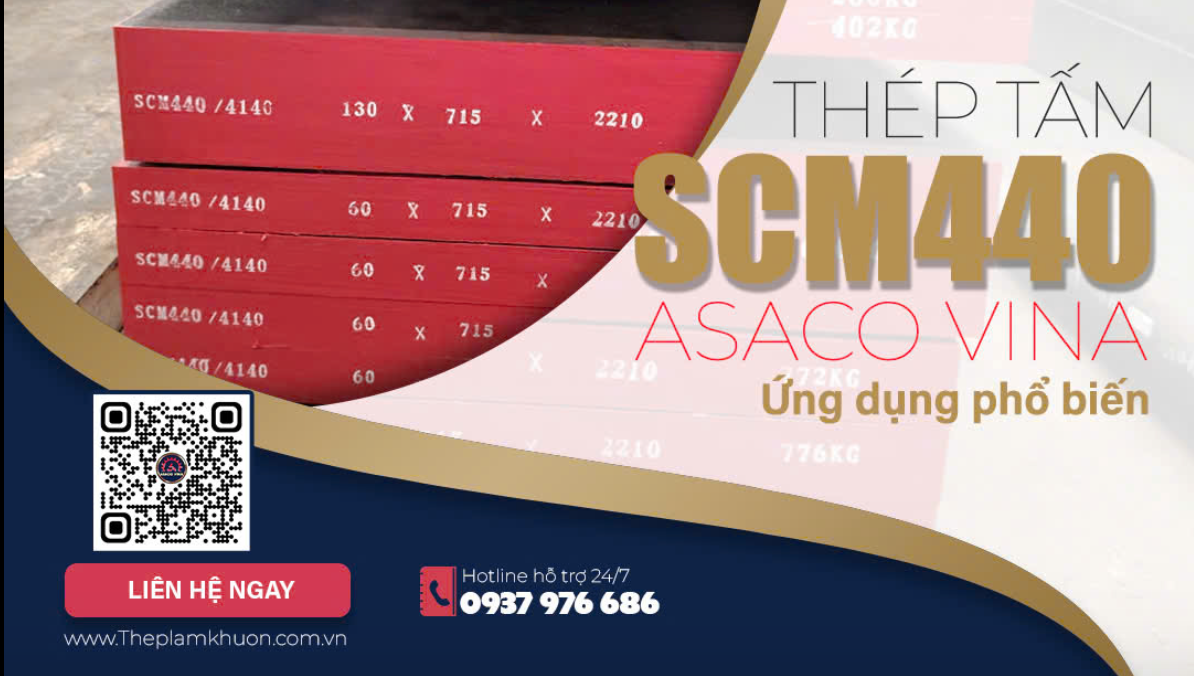 Thép Tấm SCM440: Đặc Điểm & Ứng Dụng