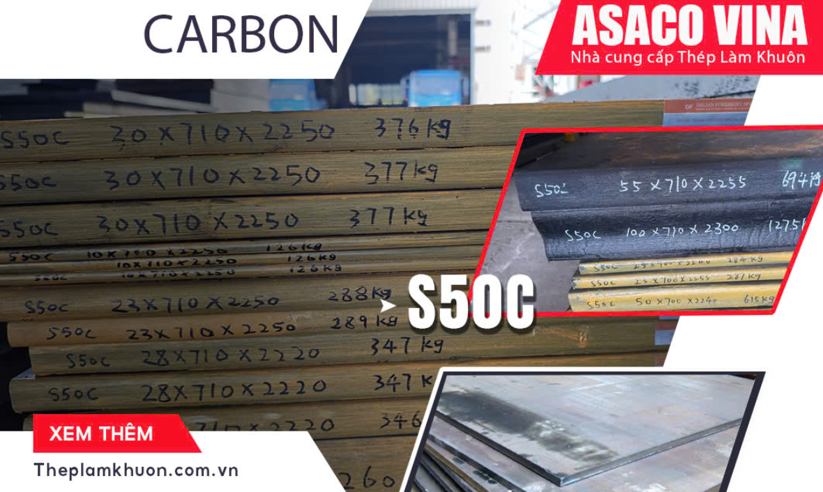 S50C & Ứng Dụng Phổ Biến 2025 – Lựa Chọn Lý Tưởng Trong Gia Công Cơ Khí