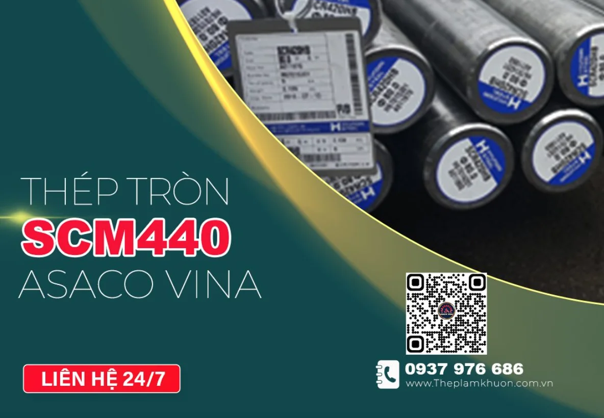Thép Tròn SCM440 – Đặc Tính, Ứng Dụng & Báo Giá Mới Nhất
