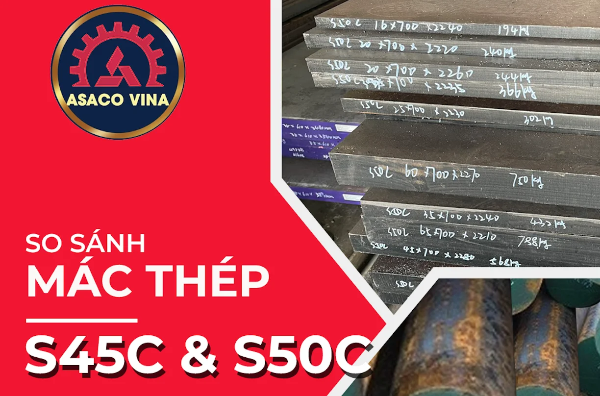 S45C & S50C: Mác thép nào được sử dụng rộng rãi trong ngành cơ khí?