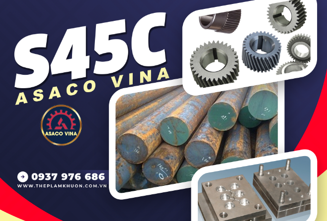 S45C & Đặc Tính Phổ Biến – Thép Carbon Trung Bình Được Ứng Dụng Rộng Rãi