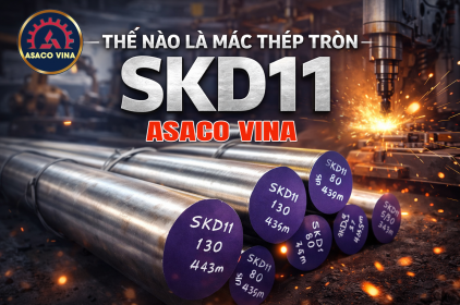 Thế nào là mác thép tròn SKD11? Đặc điểm, tiêu chuẩn & ứng dụng thực tế