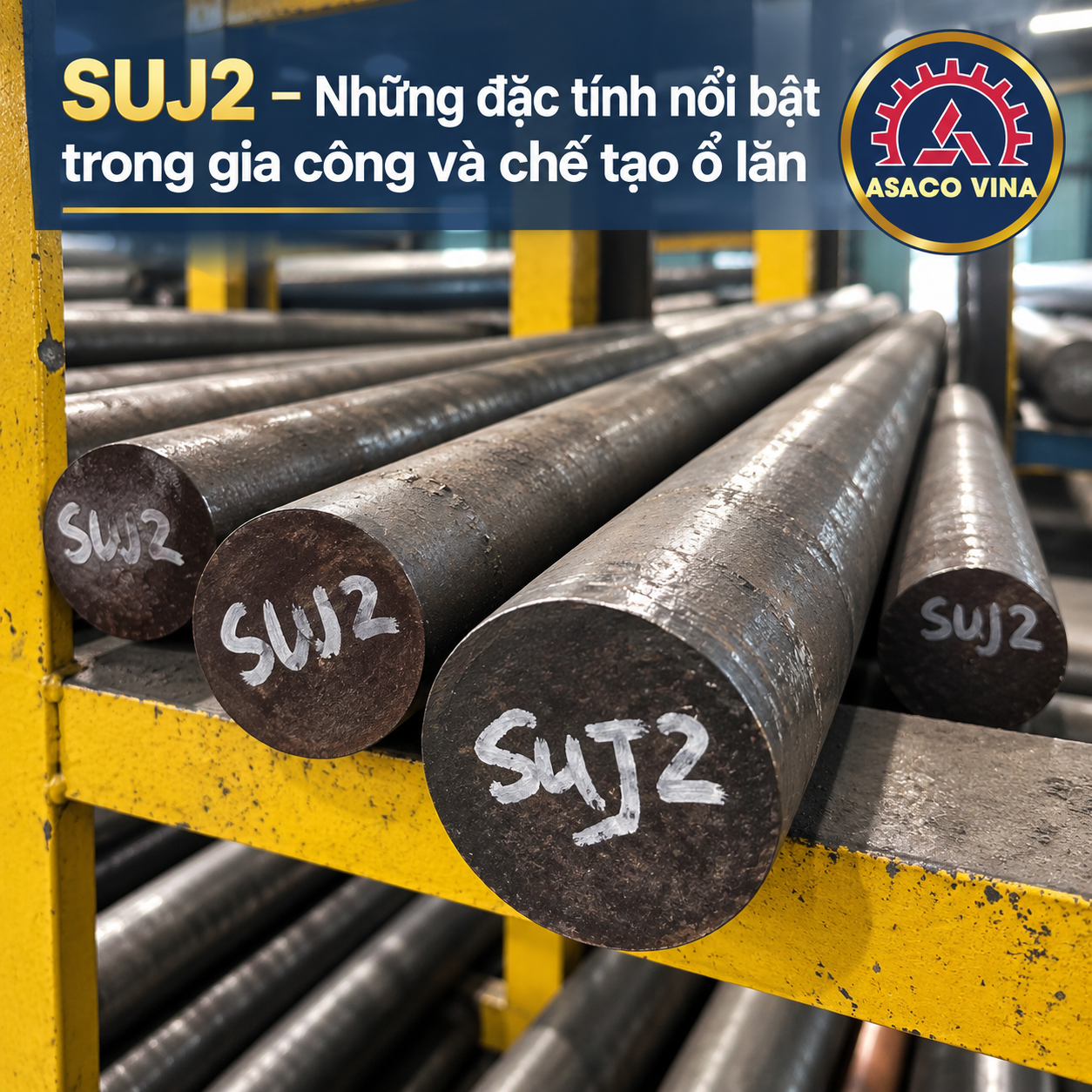 SUJ2 – Những đặc tính nổi bật trong gia công và chế tạo ổ lăn